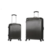 Rockland Luggage Santorini 2-Piece Expandable Hardside Polycarbonate Spinner Set F235