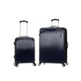 Rockland Luggage Santorini 2Piece Expandable Hardside Polycarbonate