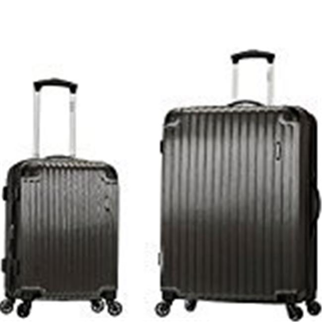 Rockland Luggage Santorini 2Piece Expandable Hardside Polycarbonate