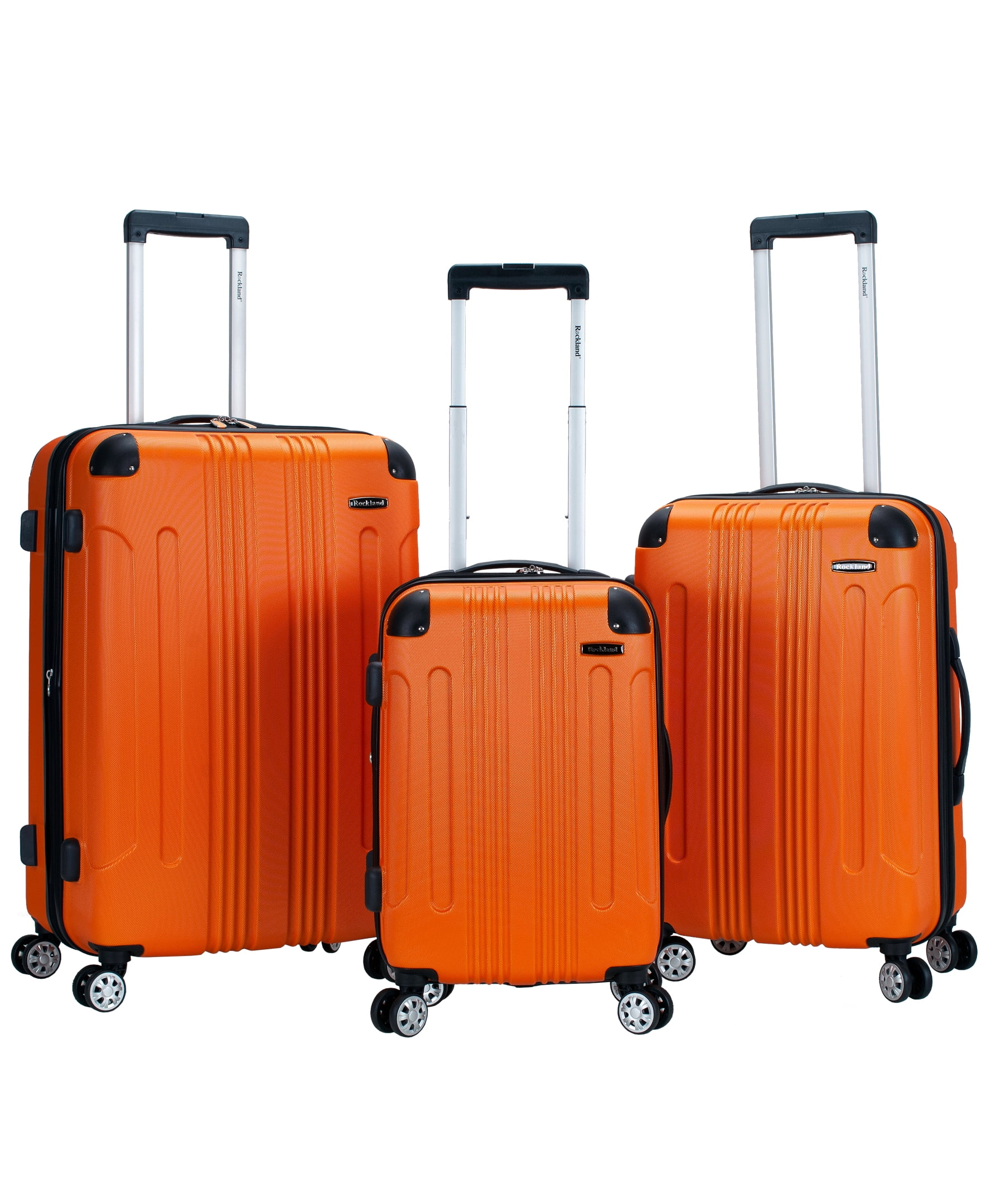 リィソニック Rockland sonic 3pc abs discount luggage set - Official Online Store