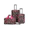 thumbnail image 1 of Rockland Luggage Spectra 3 Piece Softside Rolling Luggage Set, 1 of 2