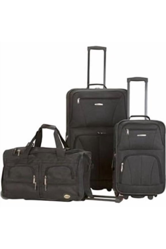Luggage Spectra 3 Piece Softside Rolling Luggage Set