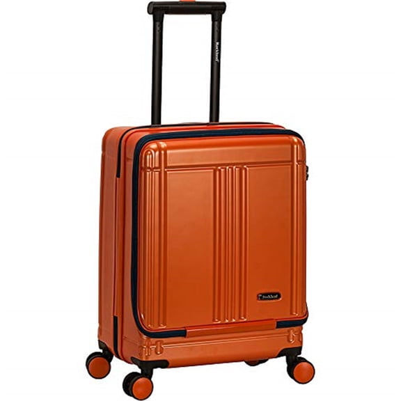 Rockland Luggage Tokyo 18\" Hardside Polycarbonate Spinner Laptop Carry On F2411