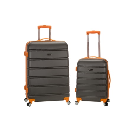 Rockland Melbourne 2 Piece Hardside Spinner Luggage Set, F225
