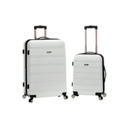 Rockland Melbourne 2 Piece Hardside Spinner Luggage Set, F225
