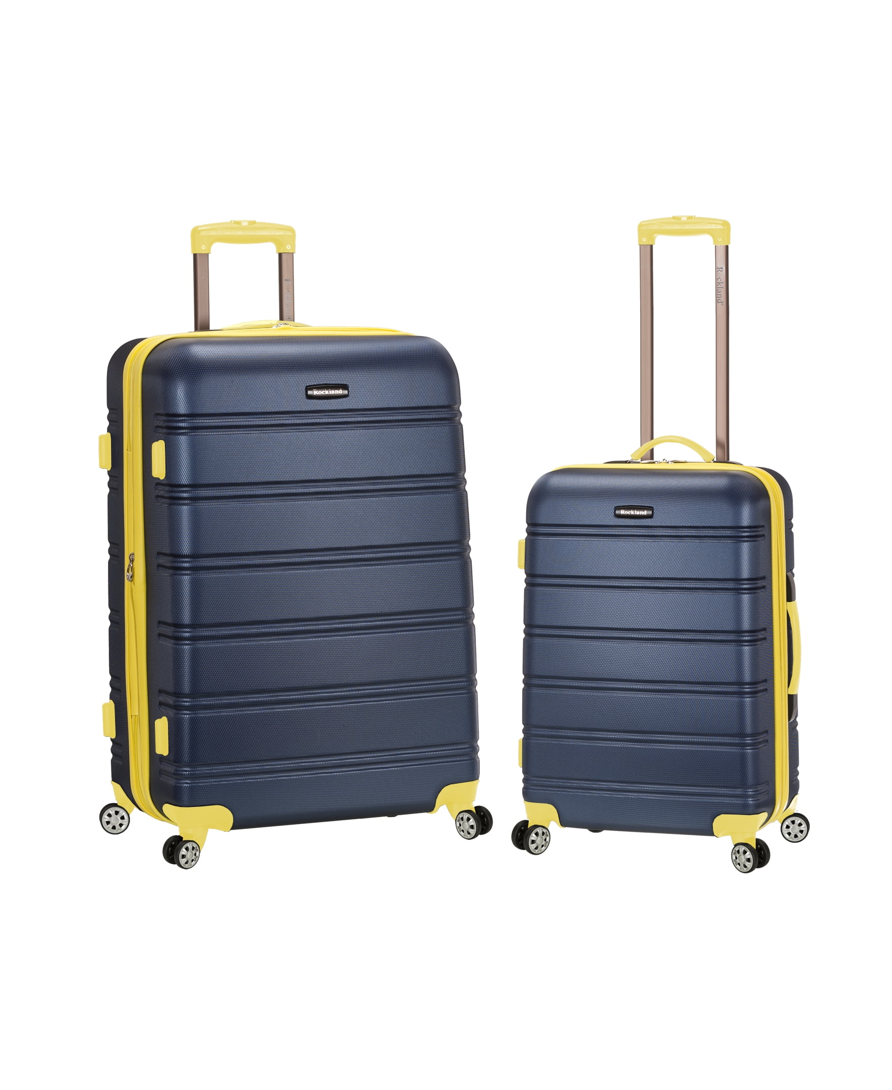 Rockland Melbourne 2 Piece Hardside Spinner Luggage Set, F225