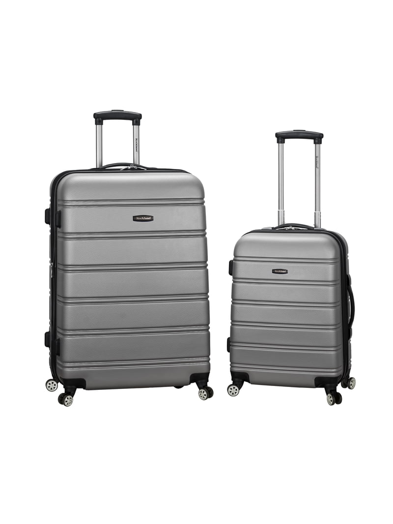 Rockland Melbourne 2 Piece Hardside Spinner Luggage Set, F225