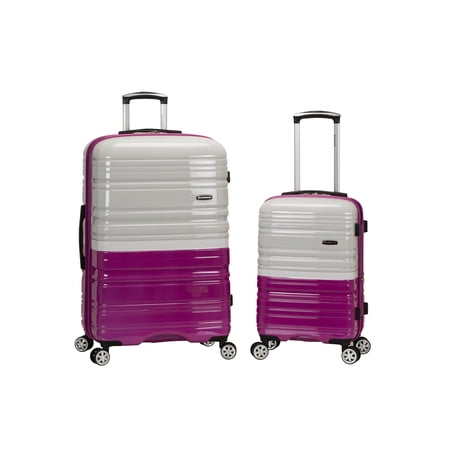 Rockland Melbourne 2 Piece Hardside Spinner Luggage Set