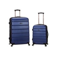 3 Piece Lightweight Hardside Spinner Upright Luggage Set - Walmart.com