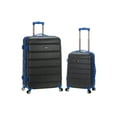Rockland Melbourne 2 Piece Hardside Spinner Luggage Set