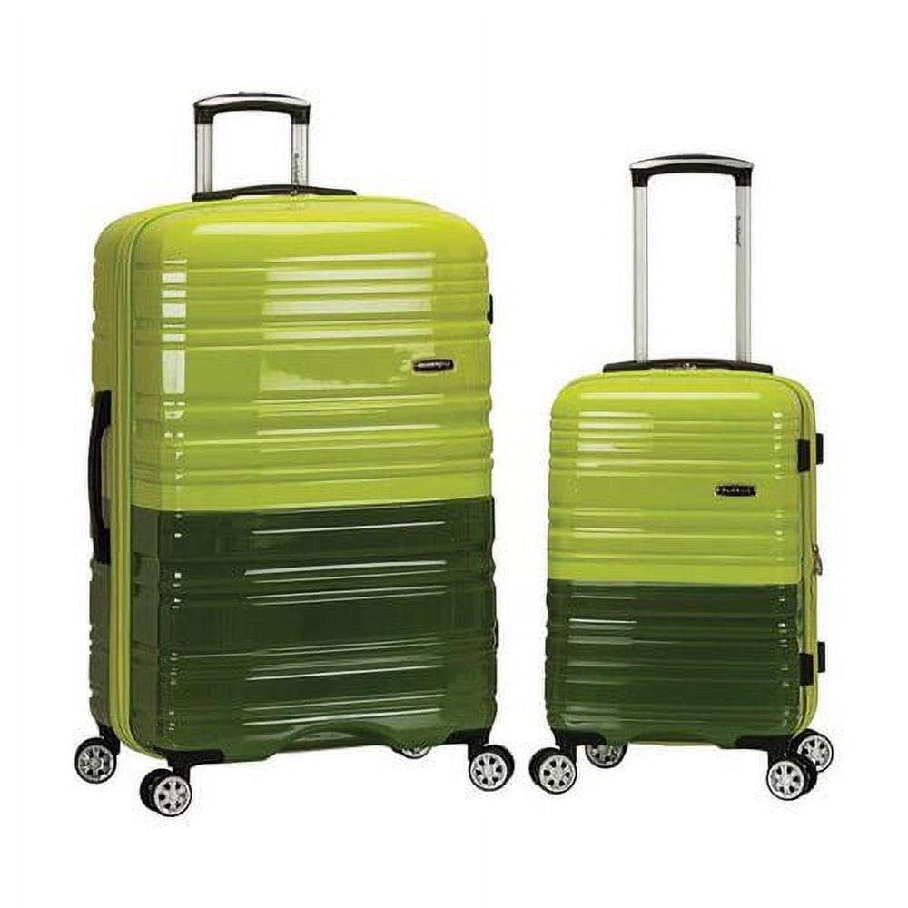 Rockland Melbourne 2 Piece Hardside Spinner Luggage Set
