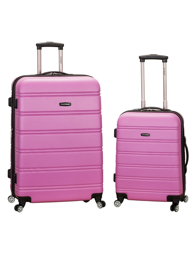 Rockland Melbourne 2 Piece Hardside Spinner Luggage Set - Walmart.com