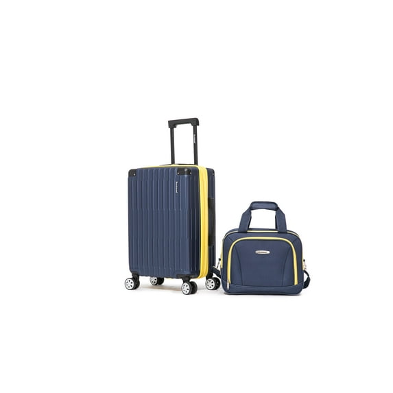 Rockland Napa Valley 2 Pc Carry On Set Navy