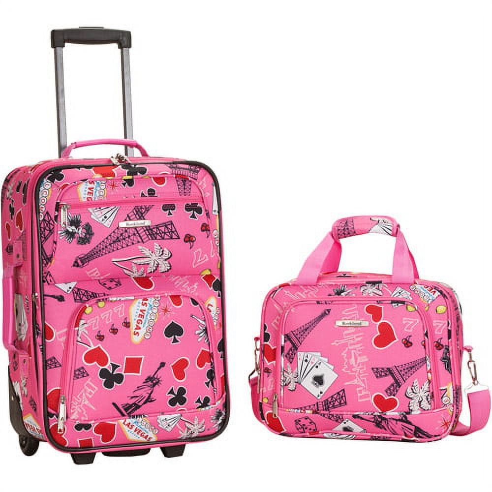 Arizona Cardinals MOJO 2-Piece Backpack & Carry-On Set - Pink