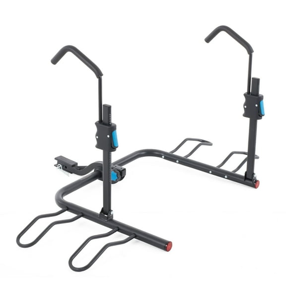 Rockland U Shape Hitch Mounted Bike Rack Carrier, Holds 2 Bikes