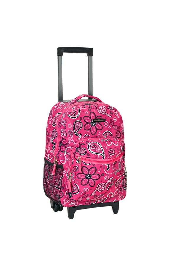 Unisex Luggage 17" Rolling Backpack R01 Banda