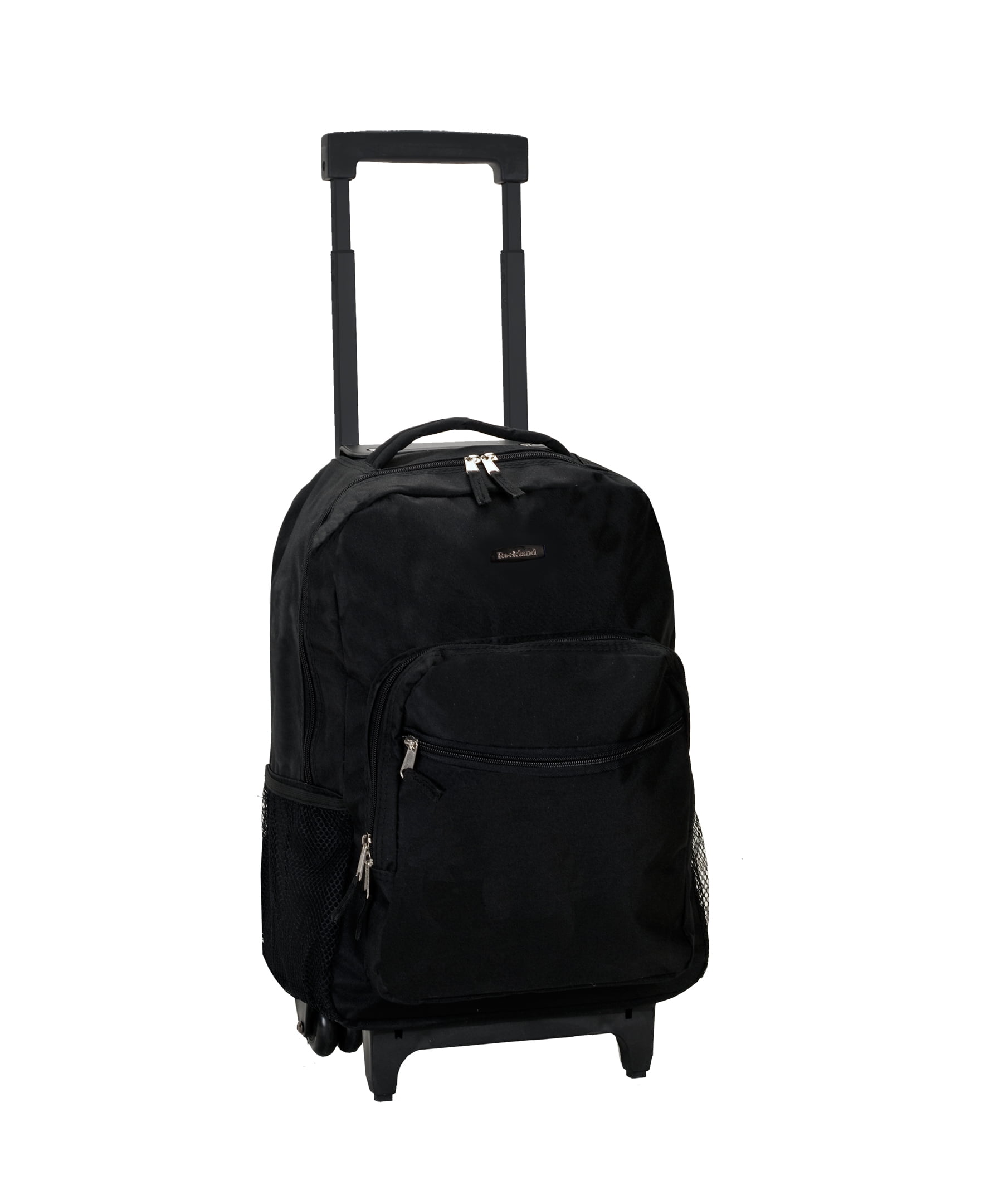 Staples top rolling backpack