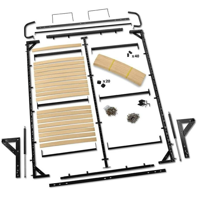 Rockler HUIGEXUAN Vertical Mount Murphy Bed Queen Hardware Kit Queen