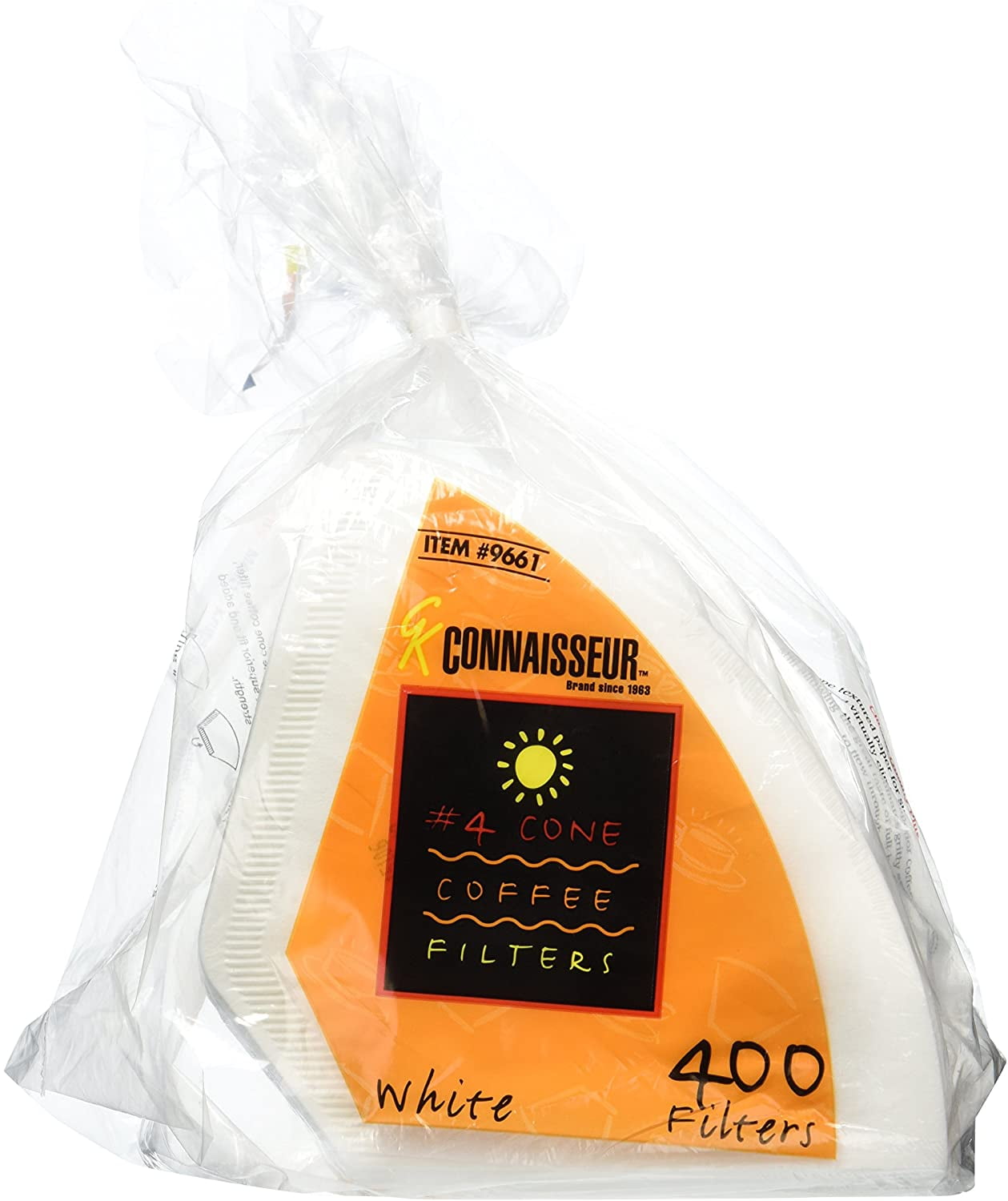 Rockline 4 Cone Coffee Filters Oxygen Cleansed 400 Count