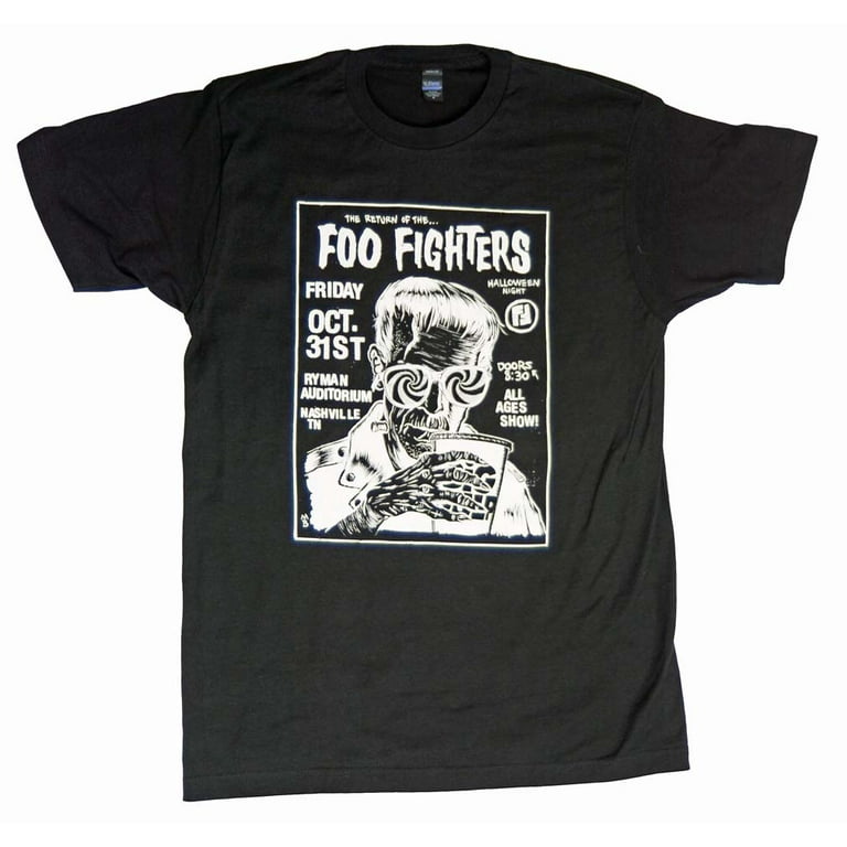 Foo fighters on sale t shirt walmart