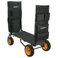 thumbnail image 1 of RocknRoller R14G 700lb Capacity DJ Transport Cart+Accessory+Equipment Bag+Deck, 1 of 13