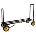 thumbnail image 1 of Rocknroller R18Rt (Mega Plus) 8In1 Folding Multicarthand Truckdollyplatform Cart42" To 60" Telescoping Frame700 Lbs Load Capacity, Black, 1 of 9