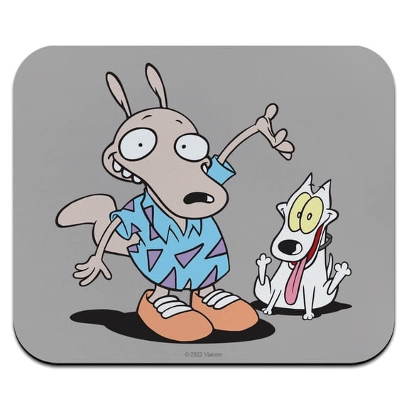 Rocko and Spunky Low Profile Thin Mouse Pad Mousepad