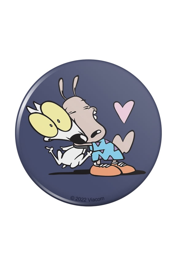 Rocko's Modern Life Hug Pinback Button Pin