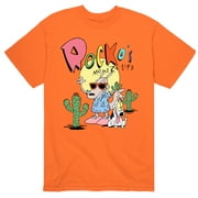 Rockos Modern Life - Rocko In The Desert - Mens Short Sleeve Graphic T-Shirt