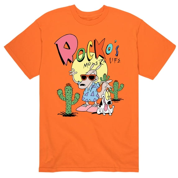 Rocko's Modern Life - Rocko In The Desert - Men's Short Sleeve Graphic T-Shirt