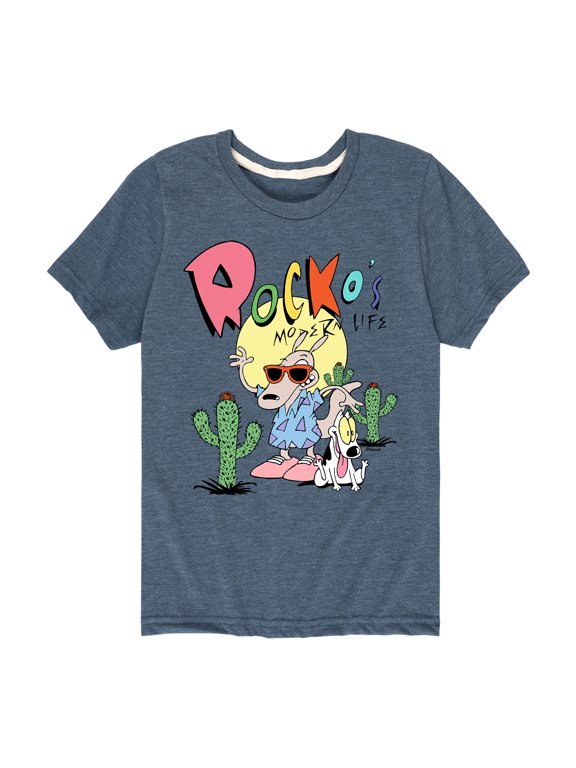 - Rocko In The Desert Boys' Short Sleeve Graphic T-Shirt