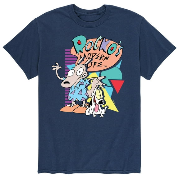 Rocko's Modern Life - Rocko's Vintage - Men's Short Sleeve Graphic T-Shirt