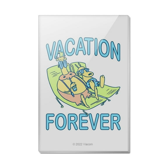 Rocko's Modern Life Vacation Forever Rectangle Acrylic Fridge Refrigerator Magnet