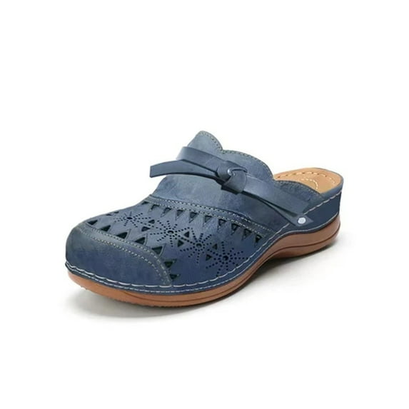 Rockomi Clogs Shoes for Women, Slip on Mules Casual Slippers Beach Sandals Ladies Summer Shoes Size 9