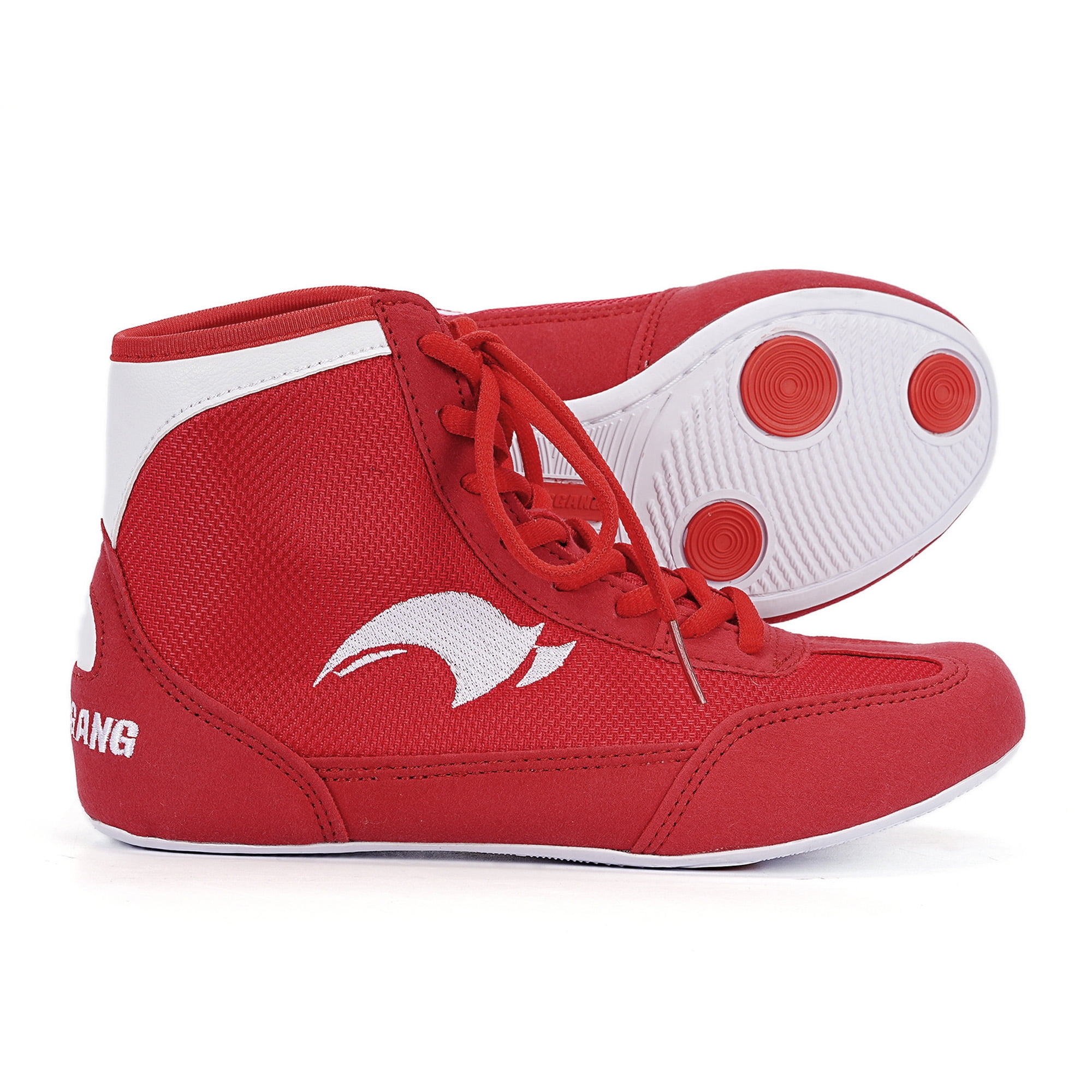 Rockomi Kids Boxing Shoes Men Wrestling Shoes School Lightweight Round