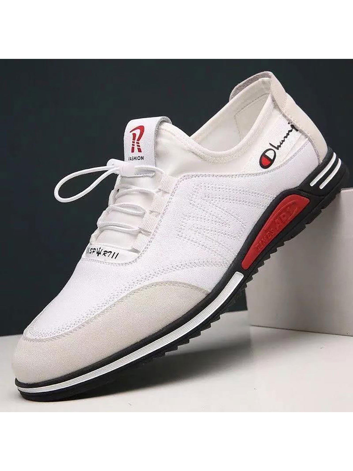 Rockomi Men Loafers Comfort Casual Shoes Slip On Flats Mens Non Slip Lightweight Dress Shoe Formal White 7 5 783d562f 023f 4678 9952 0c5dc29e640d.373470138f7623b87529c3b44effb33c