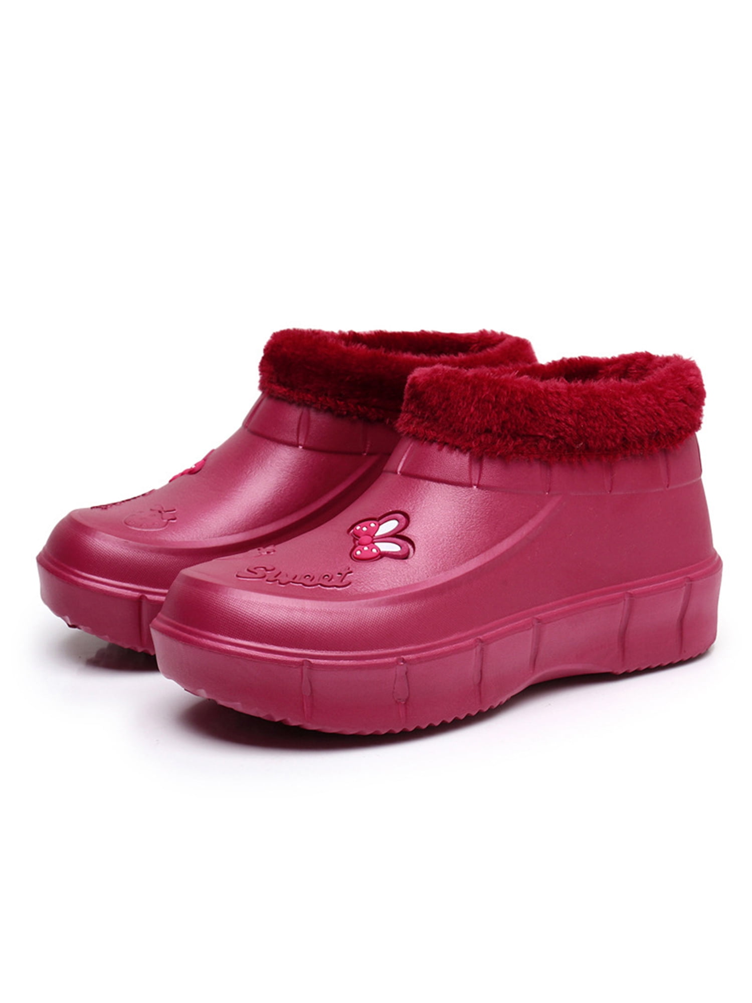 Rockomi Unisex Rain Boots Lightweight Waterproof Boot Slip Resistant