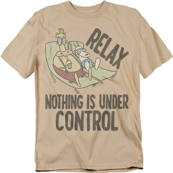 Rockos Modern Life T-Shirt Relax Unisex Graphic Tee for Men & Women