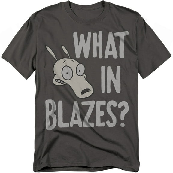 Rockos Modern Life T-Shirt What In Blazes? Unisex Graphic Tee for Men & Women