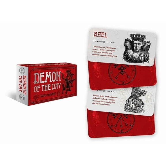 Rockpool Mini Cards Demon of the Day, (Hardcover)