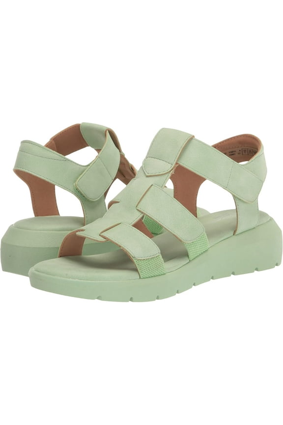 Abbie T Strap Women's Celery Sandals 10M