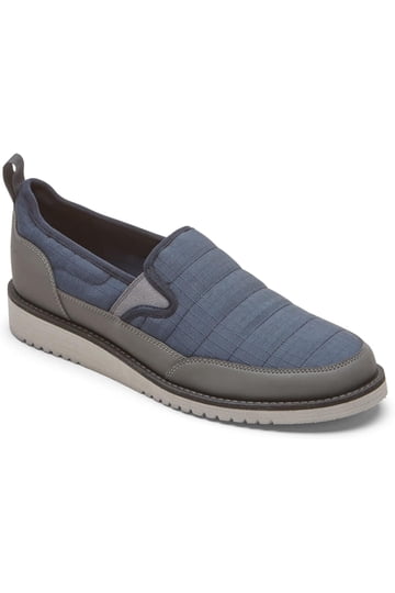 Rockport Men\'s Axelrod Quilted Lightweight Soft Slip On Shoes Grey Size 9W NWT Rockport Eureka Plus Slip-On - Free Shipping | DSW main image 3