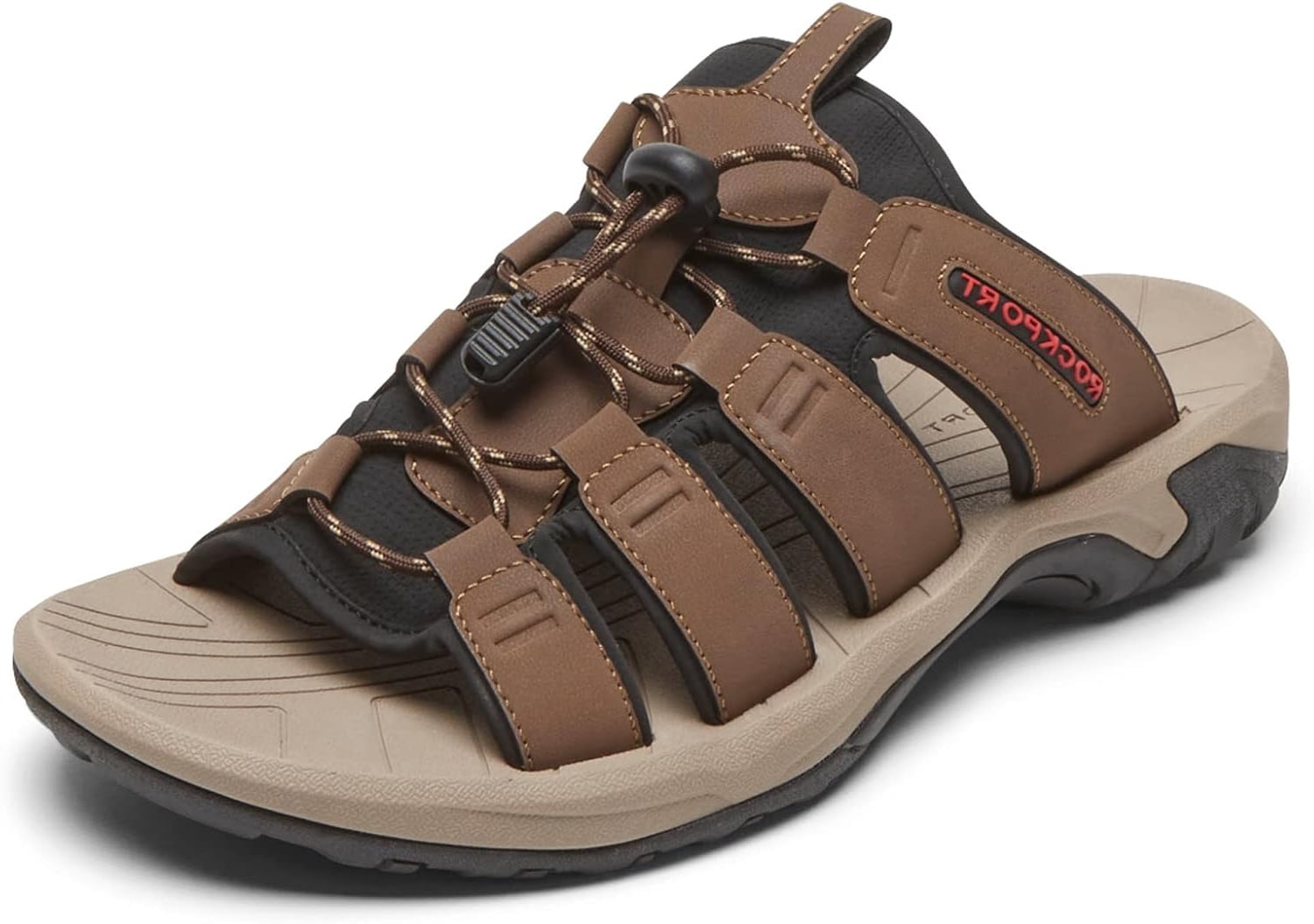 Rockport Byron Bungee Men’s Outdoor Sandal..13 Rockport Green Byron Bungee Slide Sandal Men main image 3