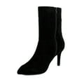 thumbnail image 1 of Rockport Chalina Mid Boot Women's Boots Black Suede Size 8 M, 1 of 8