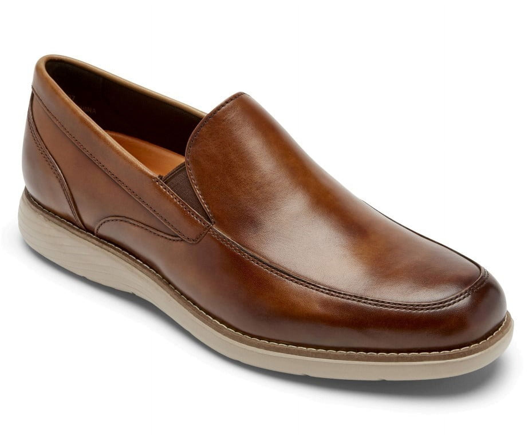 Rockport Honey leather Loafers Slip on men shoes Washable Size 8.5 Moccasin Men main image 2