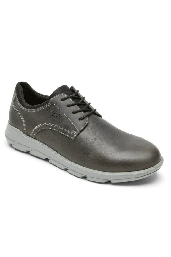 Grady Plain Toe Men's Steel Grey Oxfords 10W