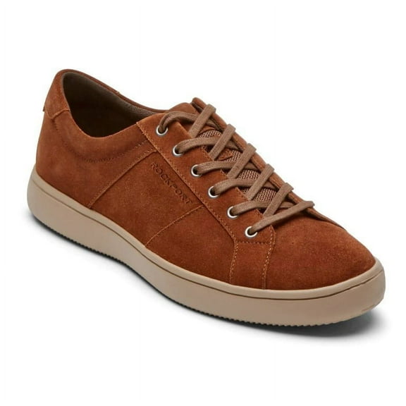 Rockport Jarvis Lace To Toe Men's Cognac Sneakers 9M