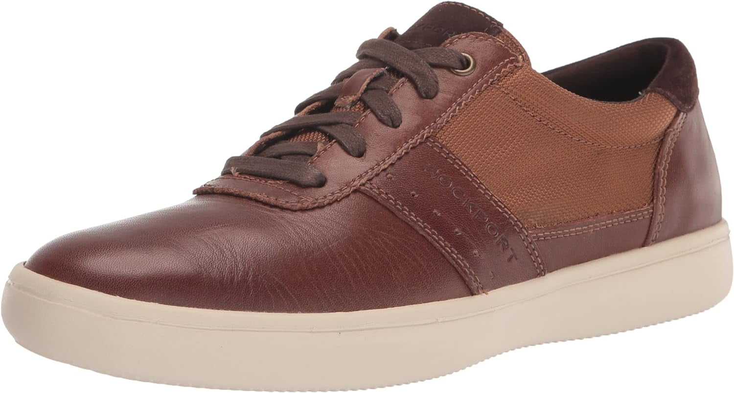 Rockport Jarvis UBal Men's Saddle Tan Sneakers 8.5M