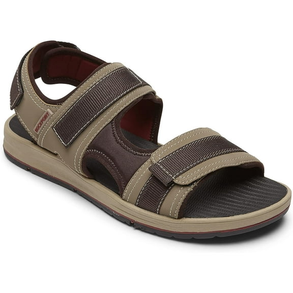 Rockport Lucky Bay Sport 3 Men's Tan Sandals 10.5M