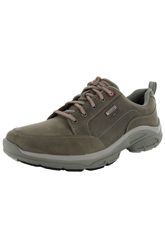 Men Weather Adventure Blucher Oxford Waterproof Shoe, Grey, US 7W